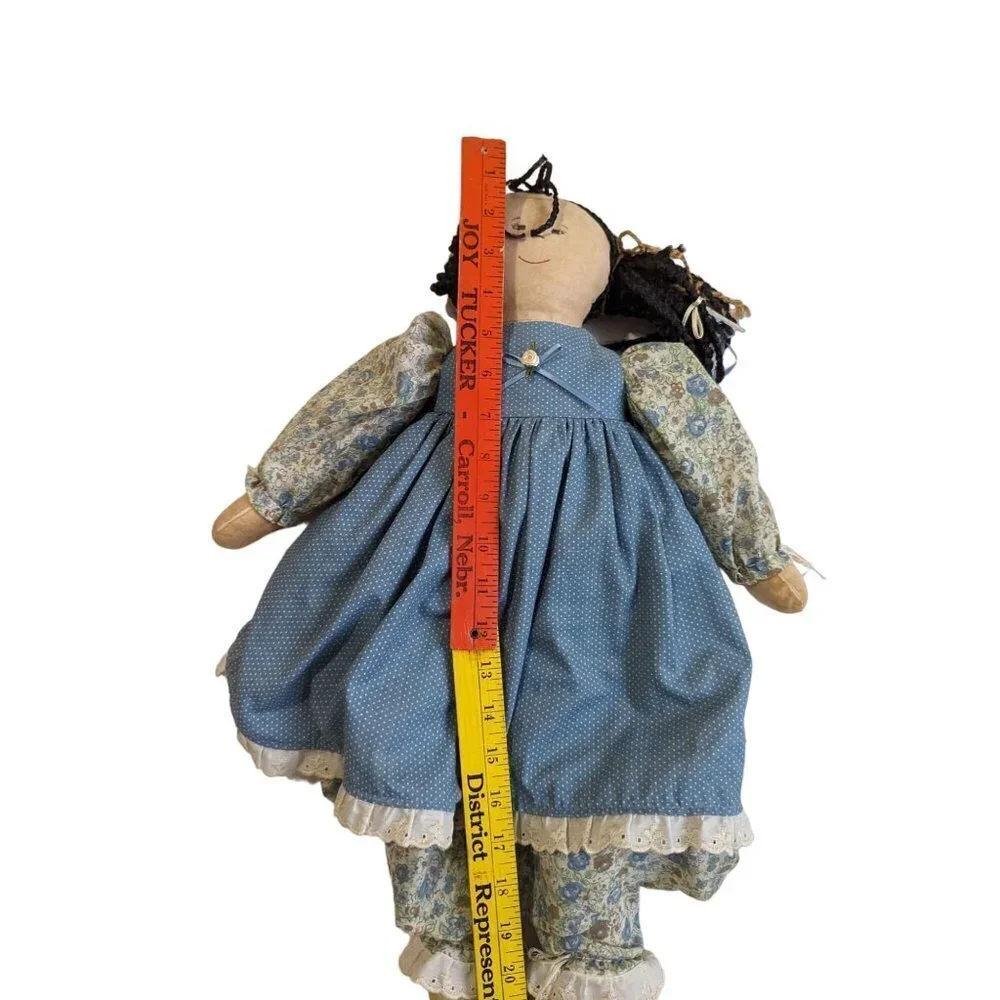 Vintage Handmade Cloth Doll 21